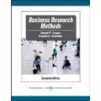 Business research methods 11th ed