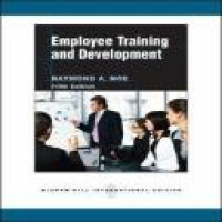 Employee training and development