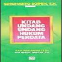 Kitab undang-undang hukum perdata (KUH Per)