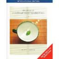 Principles of contemporary marketing 14th ed