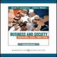 Business and society ; stakeholders, ethics, public policy