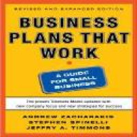 Business plans that work : a guide for small business