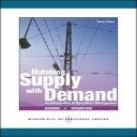 Matching supply with demand : an introduction to operations management