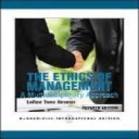 The Ethics of management : a multidisciplinary approach 7th ed