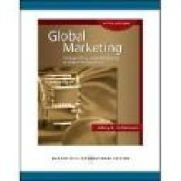 Global marketing : foreign entry, local marketing, & global management