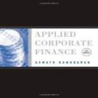 Applied corporate finance