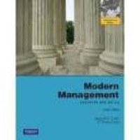 Modern management : concepts and skills