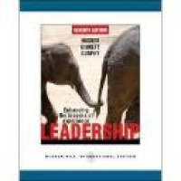 Leadership : enhancingthe lessons of experience