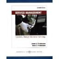 Service management : operations, strategy, information technology