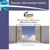 Preparing effective business plans : an entrepreneurial approach