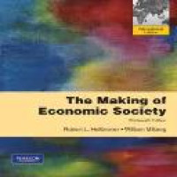 The making of economic society