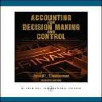 Accounting for decision making and control