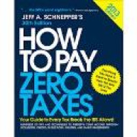 How to pay zero taxes