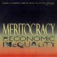 Meritocracy and economic inequality