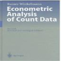 Econometric analysis of count data