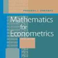 Mathematics for econometrics 3rd ed