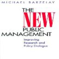 The new public management : improving research and policy dialogue
