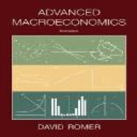 Advanced macroeconomics 3rd ed