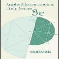 Applied econometric : time series