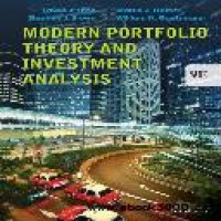 Modern portfolio theory and investment analysis 9th ed