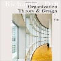 Organization : theory & design 11 th ed