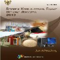 Statistik kesejahteraan rakyat tahun 2013 = welfare statistics 2013