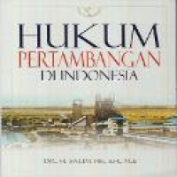 Hukum pertambangan di Indonesia