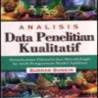 Analisis data penelitian kualitatif