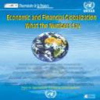 Economic and financial globalization ; what the numbers say