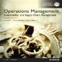 Operations management : sustainability and supply chain management 12th ed