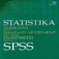 Statistika penerapan model rerata-sel multivariat dan model ekonometri dengan SPSS