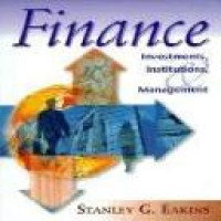 Finance : investments, institutions, and management