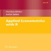 Applied Econometrics with R