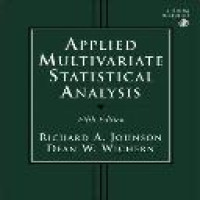 Applied multivariate statistical analysis