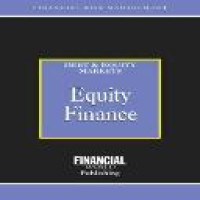 Equity finance