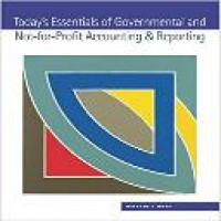 Today's essentials of governmental and not-for-profit accounting & reporting / Susan W. Martin, Ellen N. West