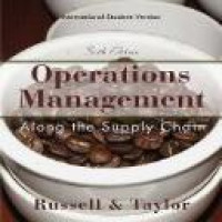 Operations management : creating value along the supply chain / Roberta S. Russell, Bernard W. Taylor III