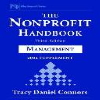 The Nonprofit handbook : management 3rd ed
