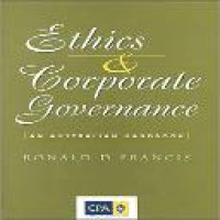 Ethics and corporate governance : an Australian handbook
