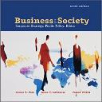 Business and society : corporate strategy, public policy, ethics 10th ed