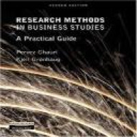 Research methods in business studies : a practical guide / Pervez Ghauri, Kjell Gr?nhaug