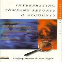 Interpreting company reports and accounts / Geoffrey Holmes, Alan Sugden