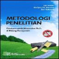 Metodologi penelitian : panduan untuk master dan Ph.D. di bidang manajemen