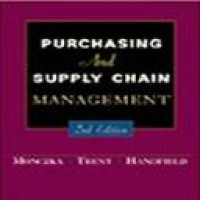 Purchasing and supply chain management / Robert Monczka, Robert Trent, Robert Handfield