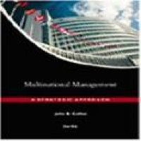 Multinational management : a strategic approach / John B. Cullen