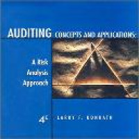 Auditing concepts and applications : a risk analysis approach