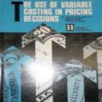 The use of variable costing in pricing decisions