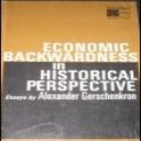 Economic backwardness in historical perspective, a book of essays