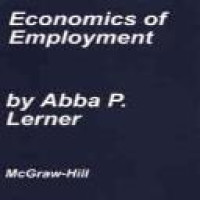 Economics of employment / Abba P. Lerner