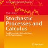 Stochastic processes and calculus : an elementary introduction with applications